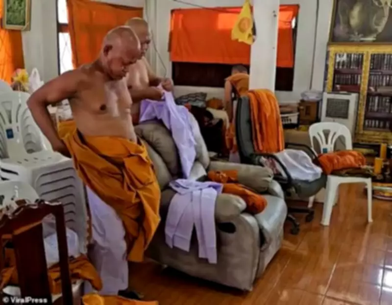 Buddhist Monks Arrested After Police Raid Uncovers Pornography and Adult Toys in Temple