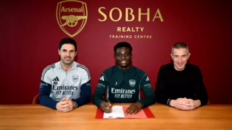 Bukayo Saka Signs New Five-Year Contract as Arsenal's Top Earner