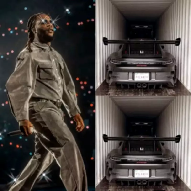 Burna Boy Flaunts New 2025 Porsche 911 GT3 RS on Lagos Streets