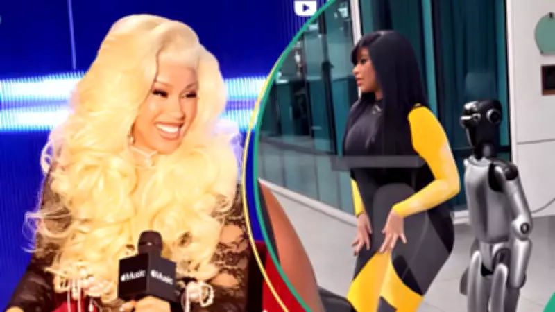 Cardi B's Lap Dance Mishap with Robot Goes Viral, Sparks Fan Reactions