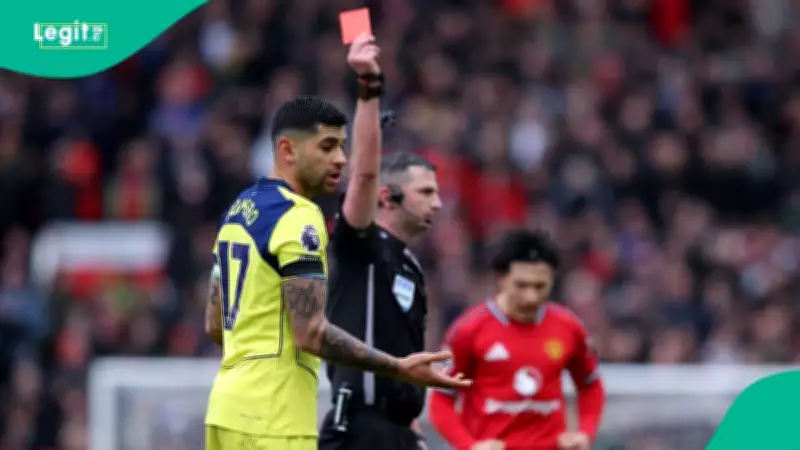 Cristian Romero Apologizes to Tottenham Teammates After Costly Red Card Against Manchester United