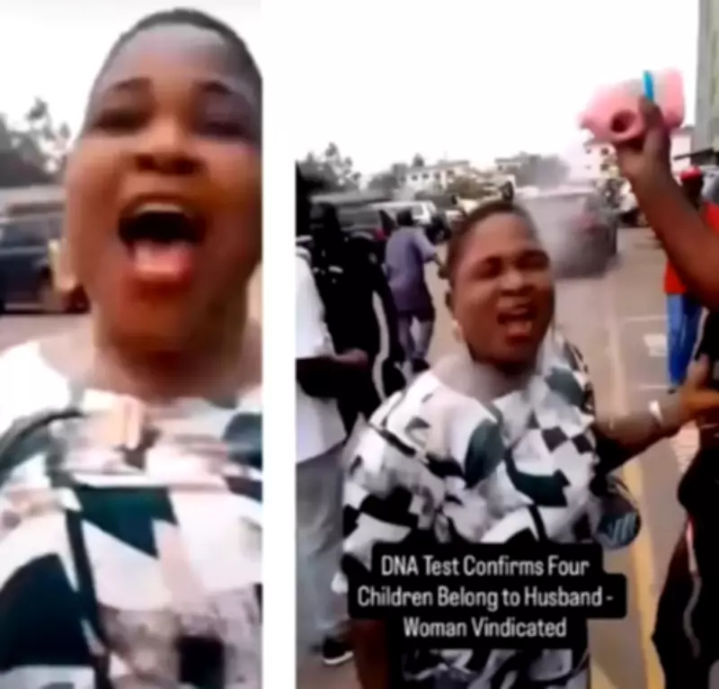 Delta Women Celebrate as DNA Test Vindicates Wife, Confirms Husband's Paternity