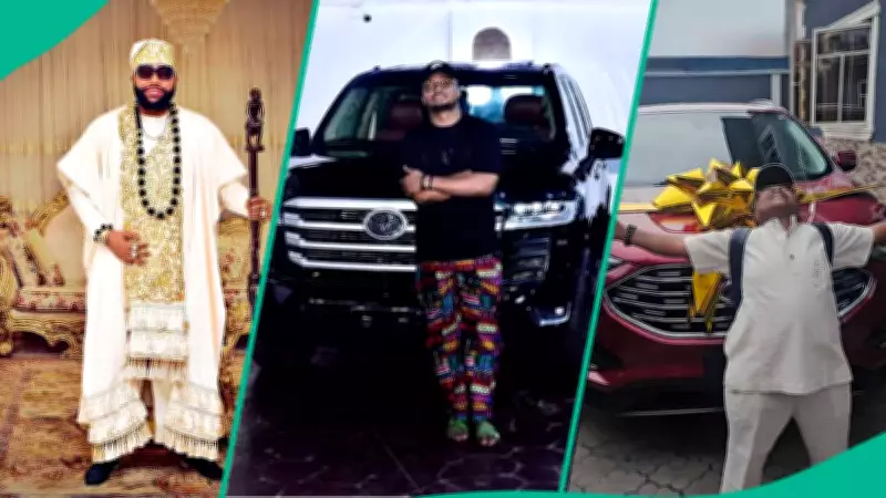 E-Money's Birthday Car Bonanza: Funnybone, Okey Bakassi, Four Other Celebs Receive Luxury Gifts
