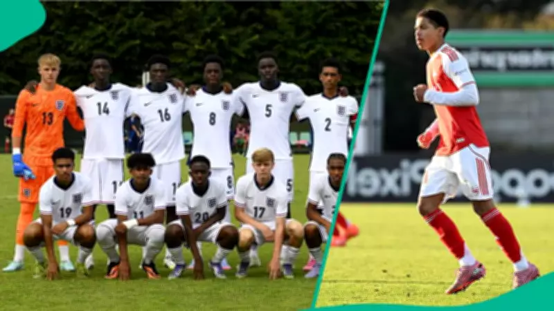 England's U16 Squad Call-Up Deals Blow to Nigeria's Super Eagles Recruitment Plans
