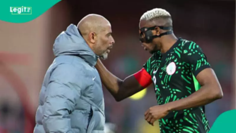 Eric Chelle Reveals Emotional Osimhen Conversation That Brought Him to Tears at AFCON