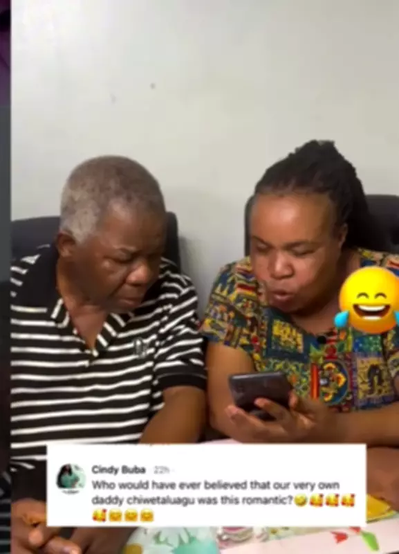 Fans Amazed by Chiwetalu Agu's Romantic Side in Heartwarming Video with Wife