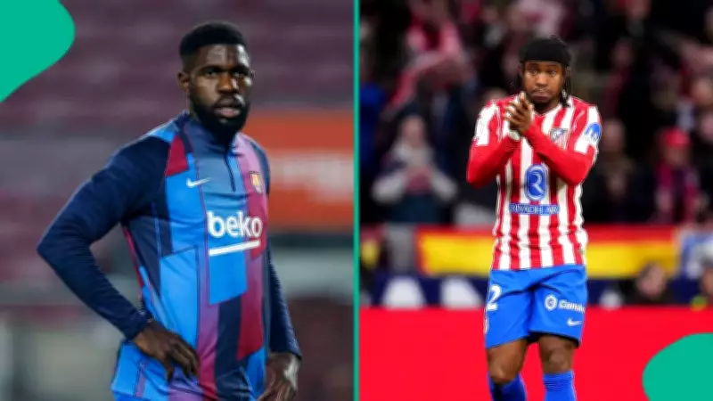Former Barcelona Star Umtiti Sends Encouragement to Super Eagles' Lookman