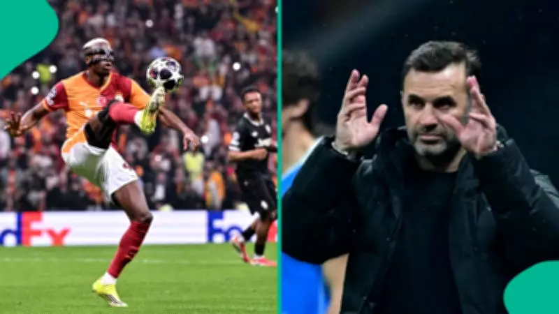 Galatasaray Manager Buruk Praises Victor Osimhen's World-Class Qualities After Juventus Win