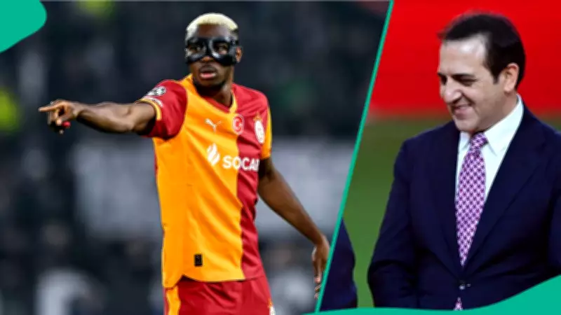 Galatasaray VP Puts €150M Price Tag on Victor Osimhen Amid Barcelona Interest