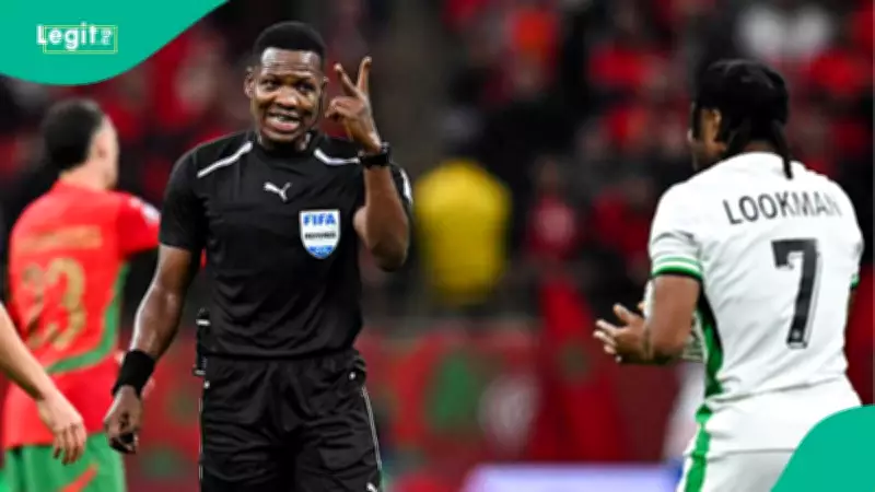 Ghanaian Referee Daniel Laryea Sparks CAF Cup Controversy with Penalty Decision