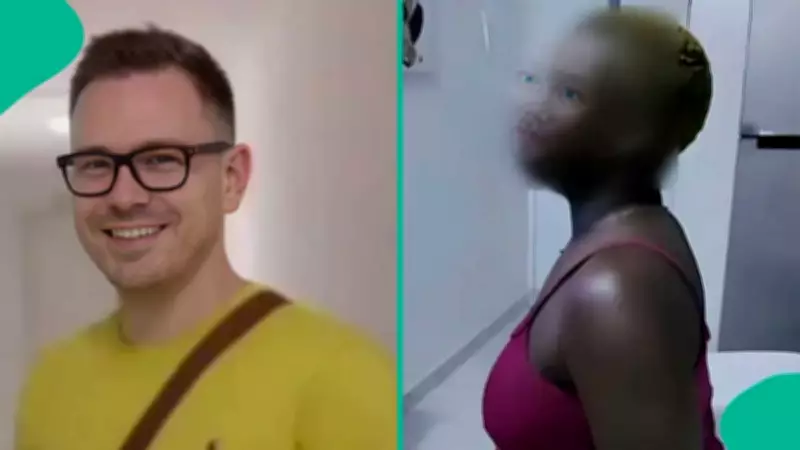 Ghanaian Woman Breaks Down in Tears, Reveals Details of Meeting with Russian Man Yaytseslav