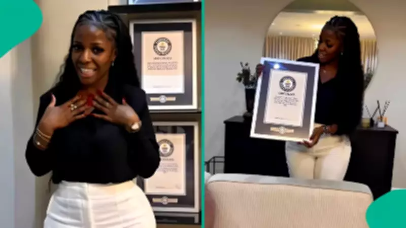 Hilda Baci Receives Third Guinness World Record Plaque for Jollof Rice Achievement