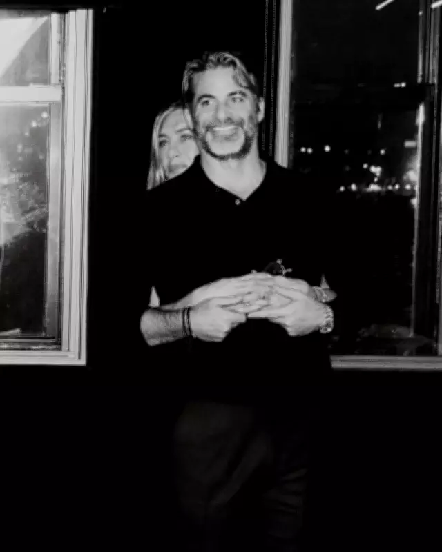 Jennifer Aniston Shares Intimate Kiss with Jim Curtis in 57th Birthday Tribute