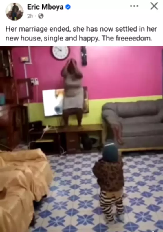 Kenyan Woman Celebrates New Home After Marriage Ends in Viral Video