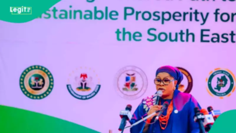 Lady Dozzy Advocates for Igbo Manufacturers at SEV2050 Launch with Shettima, Governors