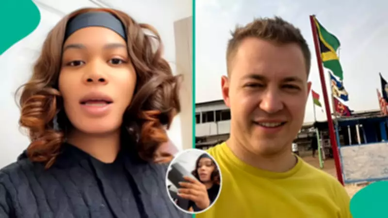 Lady Exposes Hidden Camera Device Used by Russian Man to Secretly Film Women in Ghana