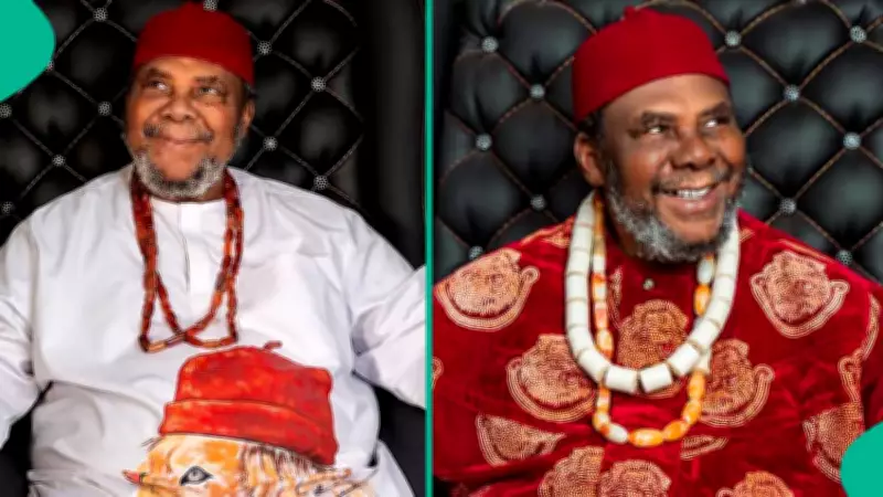 Leo Edochie Debunks Viral Death Rumors About Father Pete Edochie