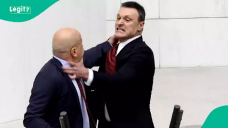 Major Brawl Erupts in Turkish Parliament as Lawmakers Trade Punches Over Judicial Appointment