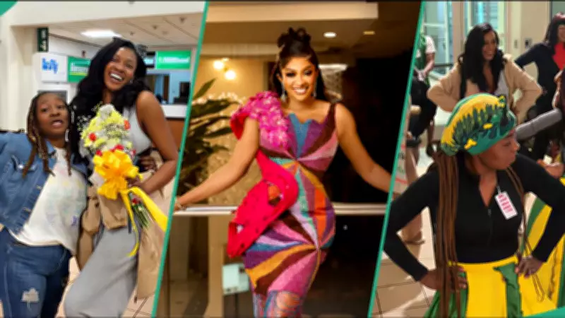 May Edochie Receives Rockstar Welcome in Jamaica as Video Goes Viral