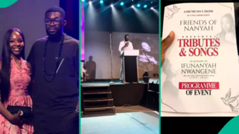Nanyah's Brother's Heartbreaking Tribute Speech in Abuja Goes Viral, Exposes Healthcare Failures