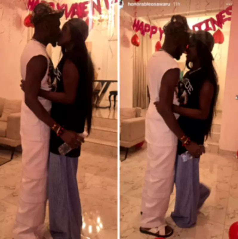Natasha Idibia Shares Romantic Valentine's Photos with Husband 2Face Idibia
