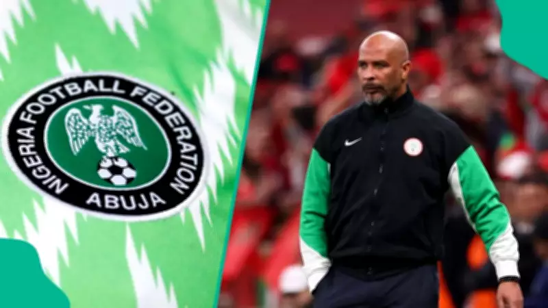 NFF Issues Stern Warning to Super Eagles Coach Eric Chelle Amid FIFA World Cup Ruling