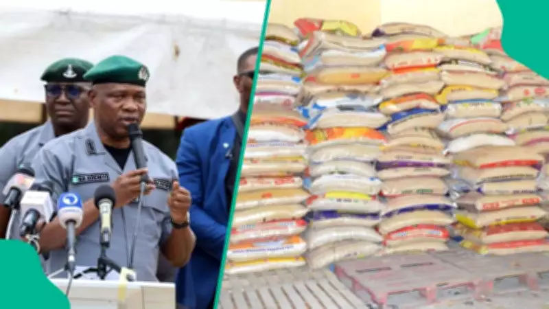 Nigeria Customs Seizes N3.32 Billion in Prohibited Goods Including Rice and Drugs