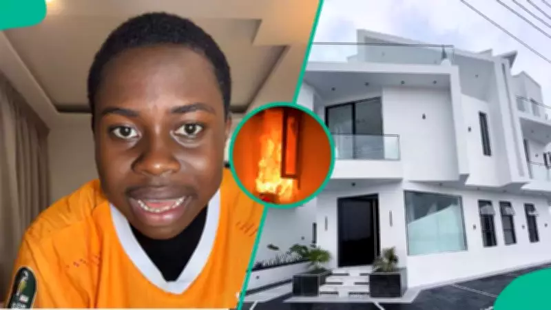 Nigerian Content Creator Peller's Home Narrowly Escapes Fire Disaster