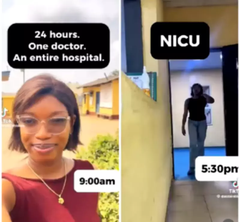 Nigerian Doctor's Viral Video Exposes Critical Staff Shortage at Government Hospital