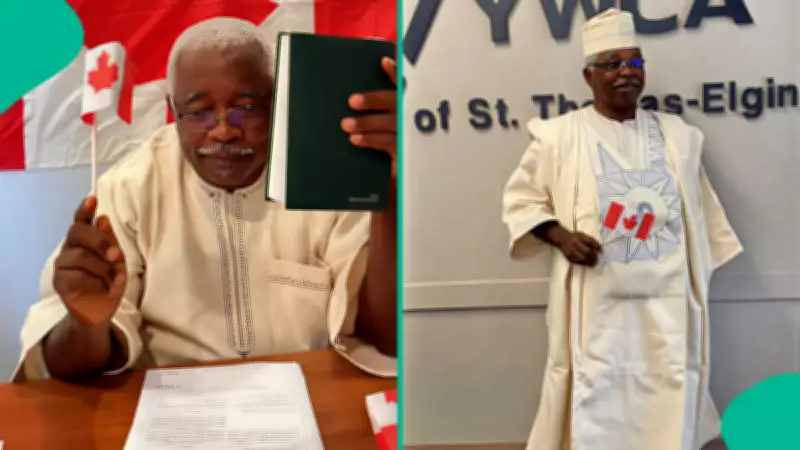 Nigerian Father Achieves Canadian Citizenship After Sacrificing Properties for Children