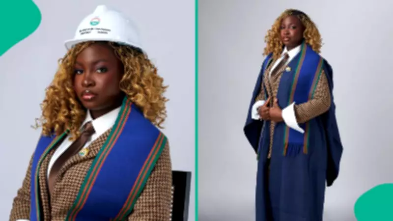 Nigerian Lady Celebrates Industrial Engineering Degree from University of Ibadan