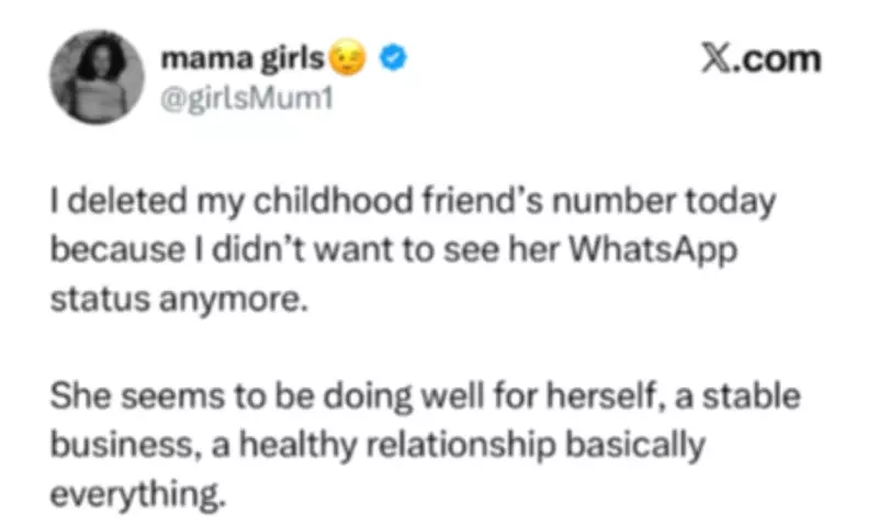 Nigerian Lady Deletes Childhood Friend's Contact Over Mental Health Concerns