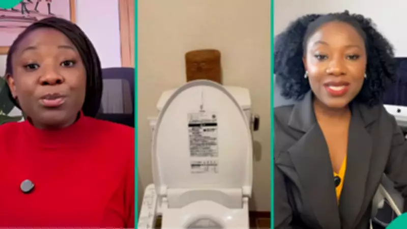Nigerian Lady in Japan Humbled by Advanced Toilet Features: 'Nobody Warned Me'