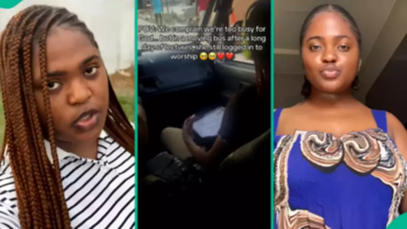 Nigerian Lady Praises Jehovah's Witness Member for Worship on Moving Bus