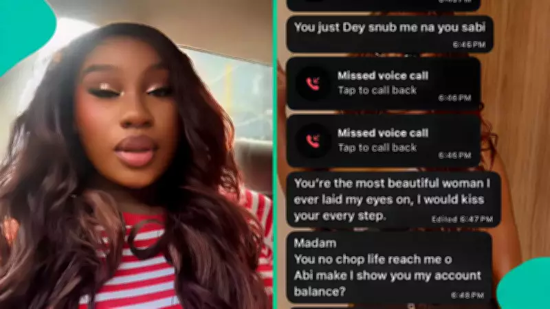 Nigerian Lady's Rejection Sparks Viral Outburst as Man Flaunts N7.5M Account Balance