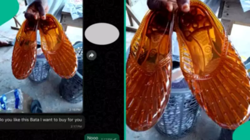 Nigerian Lady's Viral Chat: Father's Unusual Shoe Choice Sparks Hilarious Reactions