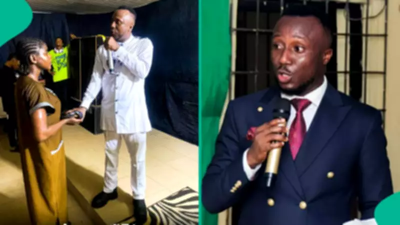 Nigerian Pastor Gives Entire Night Service Offering to Young Lady for Business Venture