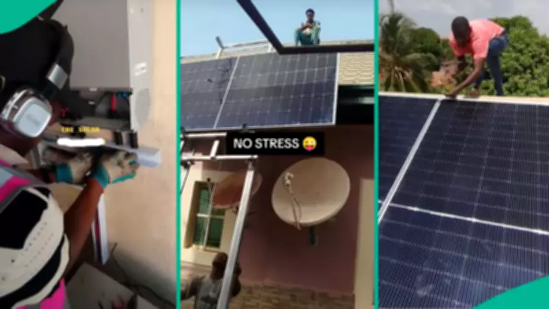 Nigerian Solar Installer's Electric Lifter for Panels Goes Viral Online