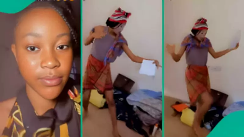 Nigerian Theatre Arts Student's Hilarious Revision Antics Go Viral on TikTok