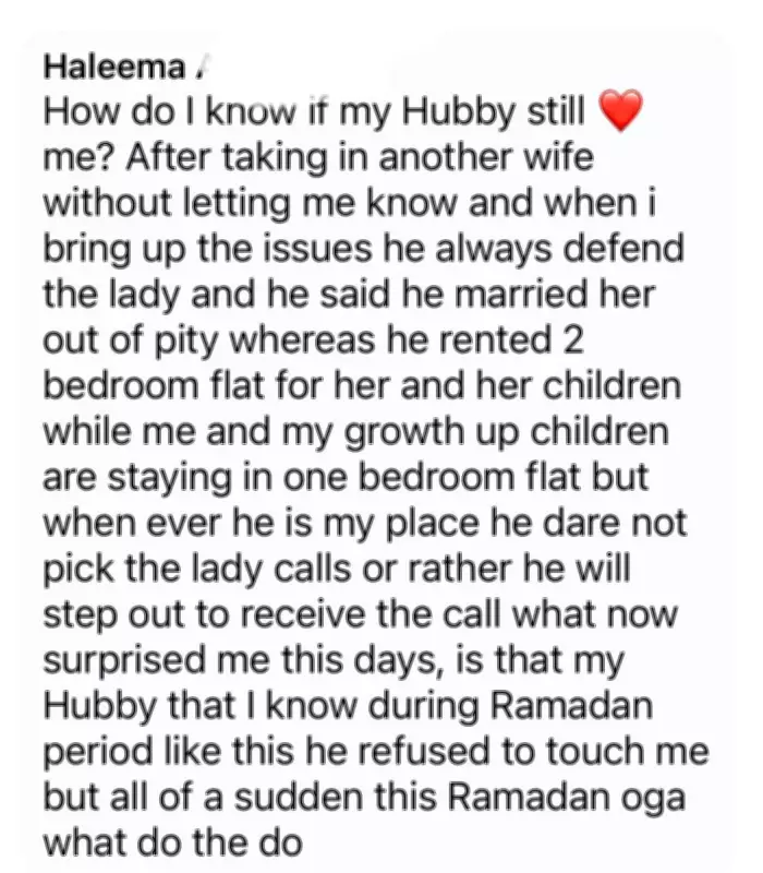 Nigerian Woman Defends Husband's Love After Secret Second Marriage