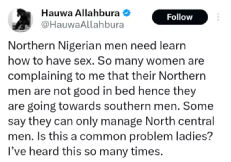 Nigerian Woman Hauwa Advises Northern Men to Improve Bedroom Performance