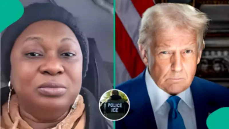 Nigerian Woman's Emotional Plea to Trump Over ICE Deportations Goes Viral