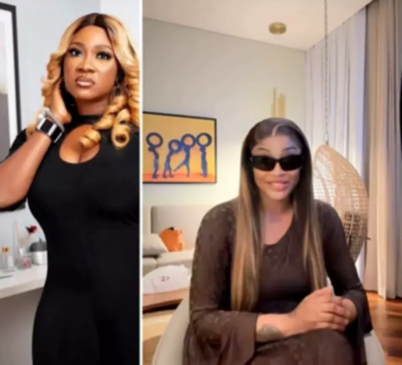 Nollywood Star Angela Okorie Issues Public Apology to Mercy Johnson After Cyberbullying Arrest