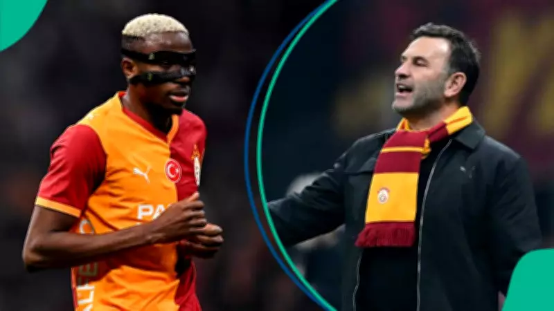 Okan Buruk Praises Victor Osimhen's Playmaking in Galatasaray's 5-1 Victory