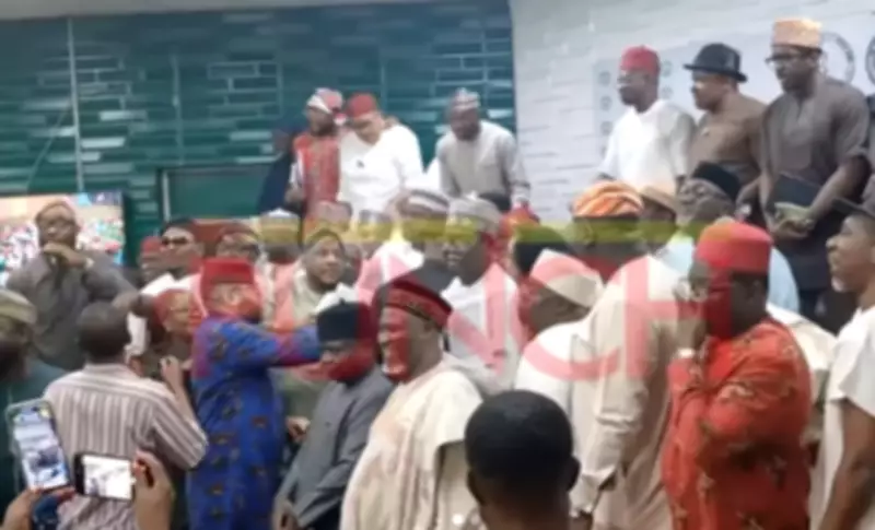 Opposition Lawmakers Walk Out, Chant 'APC Ole' Over Electoral Act Amendment Reversal