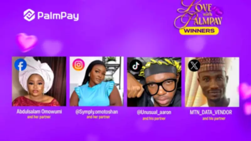 PalmPay's #LoveWithPalmPay Valentine's Day Contest Celebrates Couples and Seamless Payments