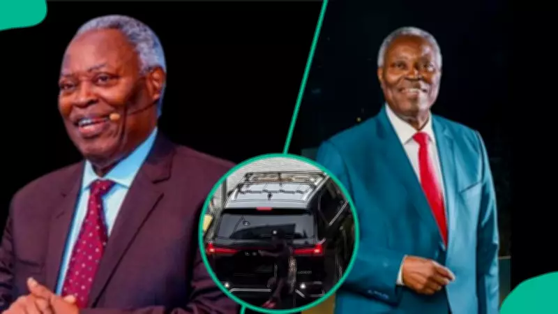 Pastor Kumuyi's 2025 Lexus LX 600 F Sport Sparks Debate Over Teachings