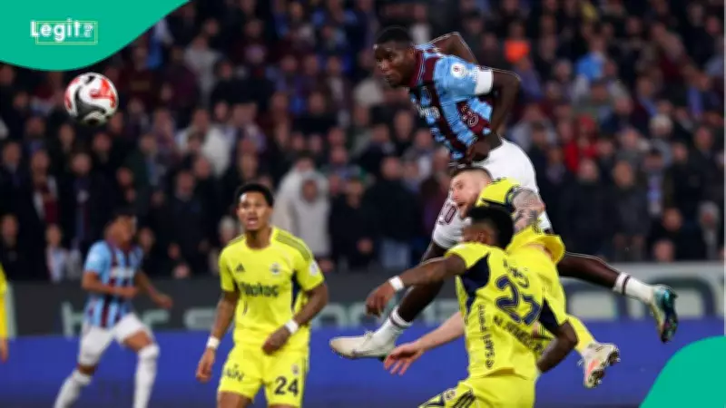 Paul Onauchu's Wonder Goal vs Fenerbahce Leads Turkish Super Lig Scoring Race