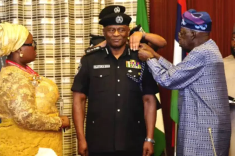 President Tinubu Decorates Tunji Disu as Acting IGP in Abuja Ceremony