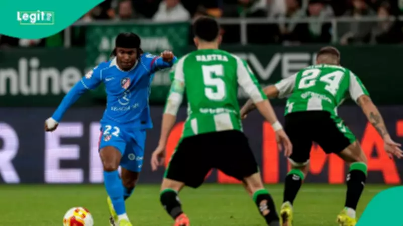 Real Betis Admin Praises Lookman's Debut Goal for Atletico Madrid in Copa del Rey